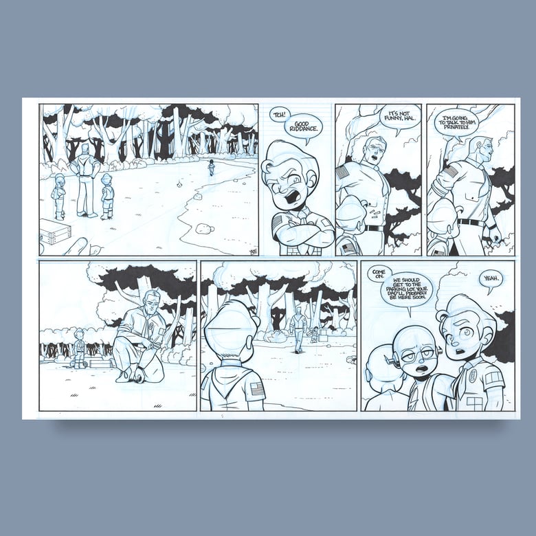 Image of *NEW* JL8 #252 Original Art