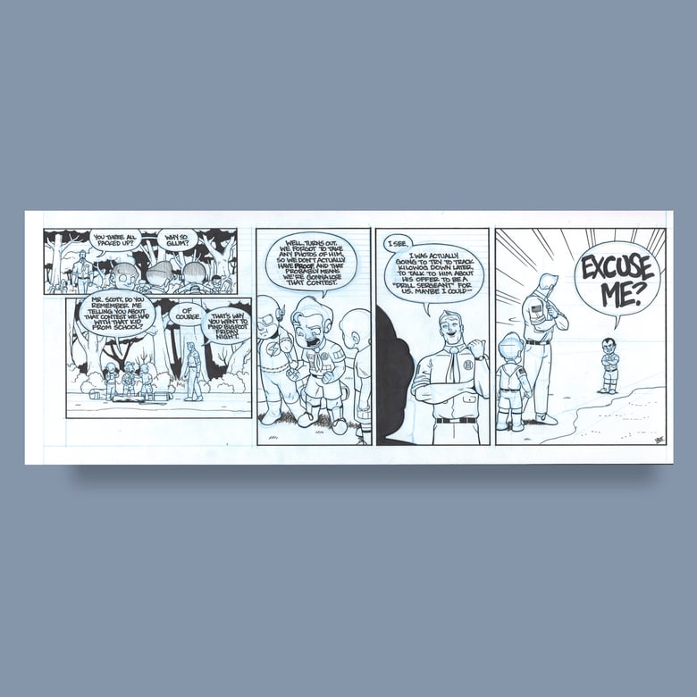 Image of *NEW* JL8 #248 Original Art