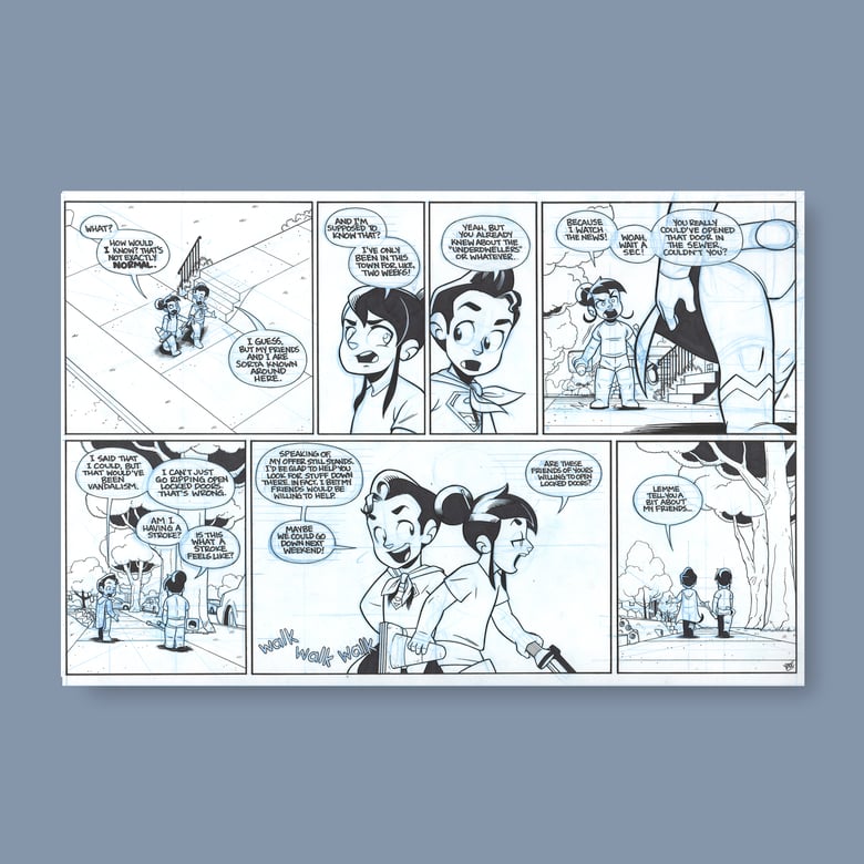 Image of *NEW* JL8 #238 Original Art