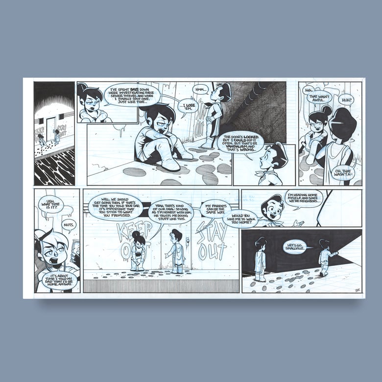 Image of *NEW* JL8 #232 Original Art