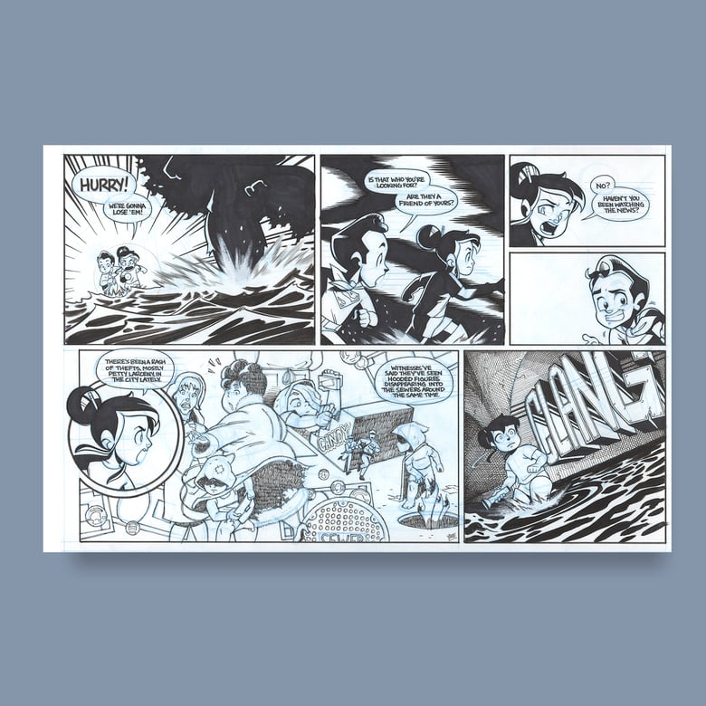 Image of *NEW* JL8 #230 Original Art