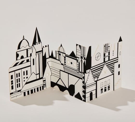 Image of Imagined City fold out card