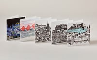 Square Greetings cards ~ Edinburgh selection 01