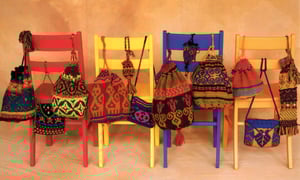 Image of Knit PDF - Brilliant Bags /World Knits Collection Download