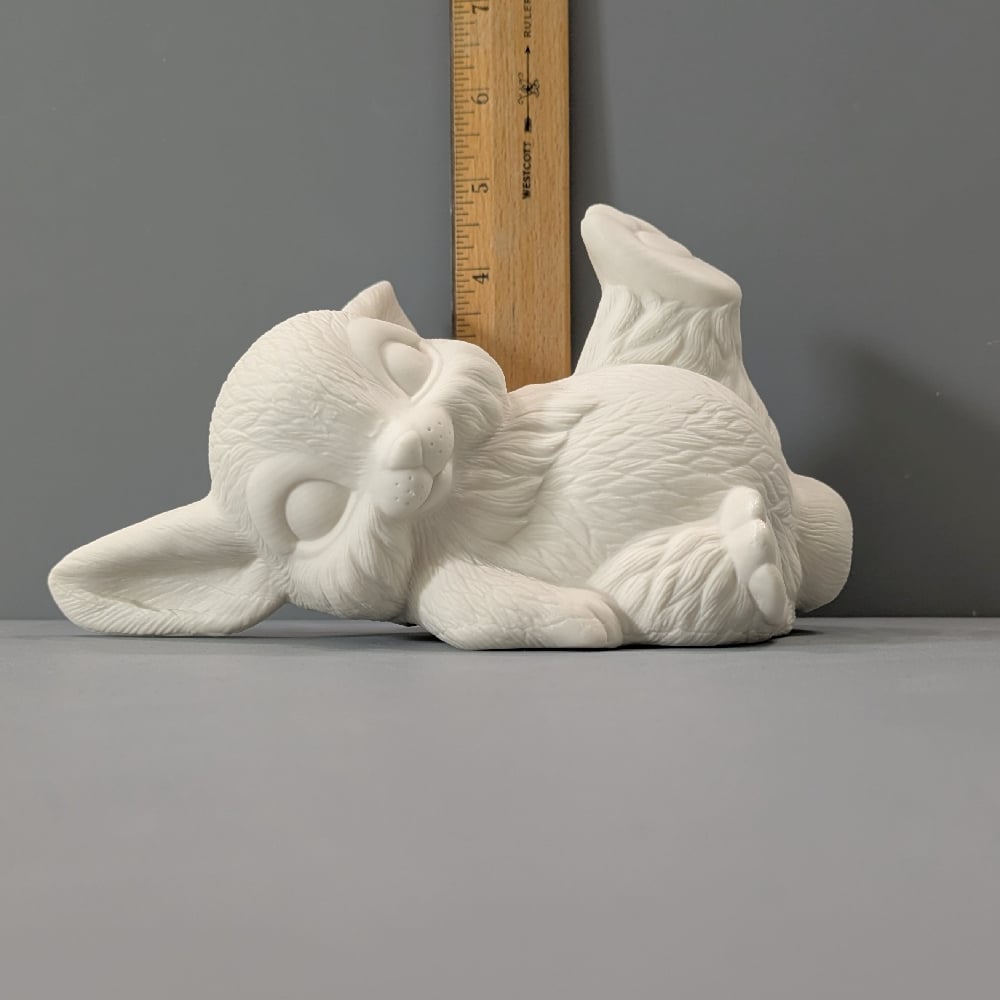 Image of Ceramic Bisque Bunny Rabbit Ready to Paint