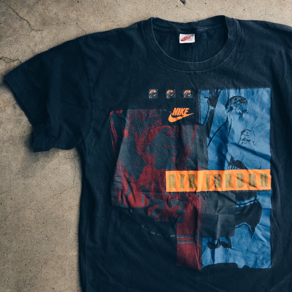 Image of Original Early 90’s Nike Air Jordan Tee (Black).