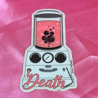 Image 2 of Death Embalming Machine Sticker