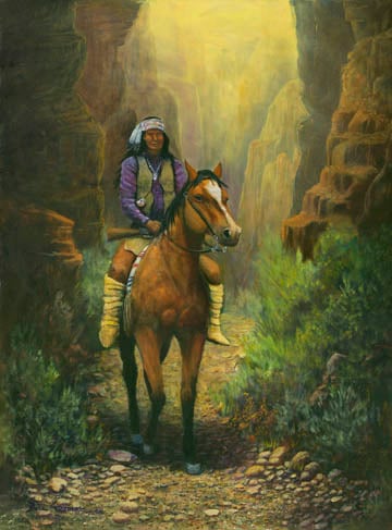Image of " The Journey " ( 16'x 20" giclee print)