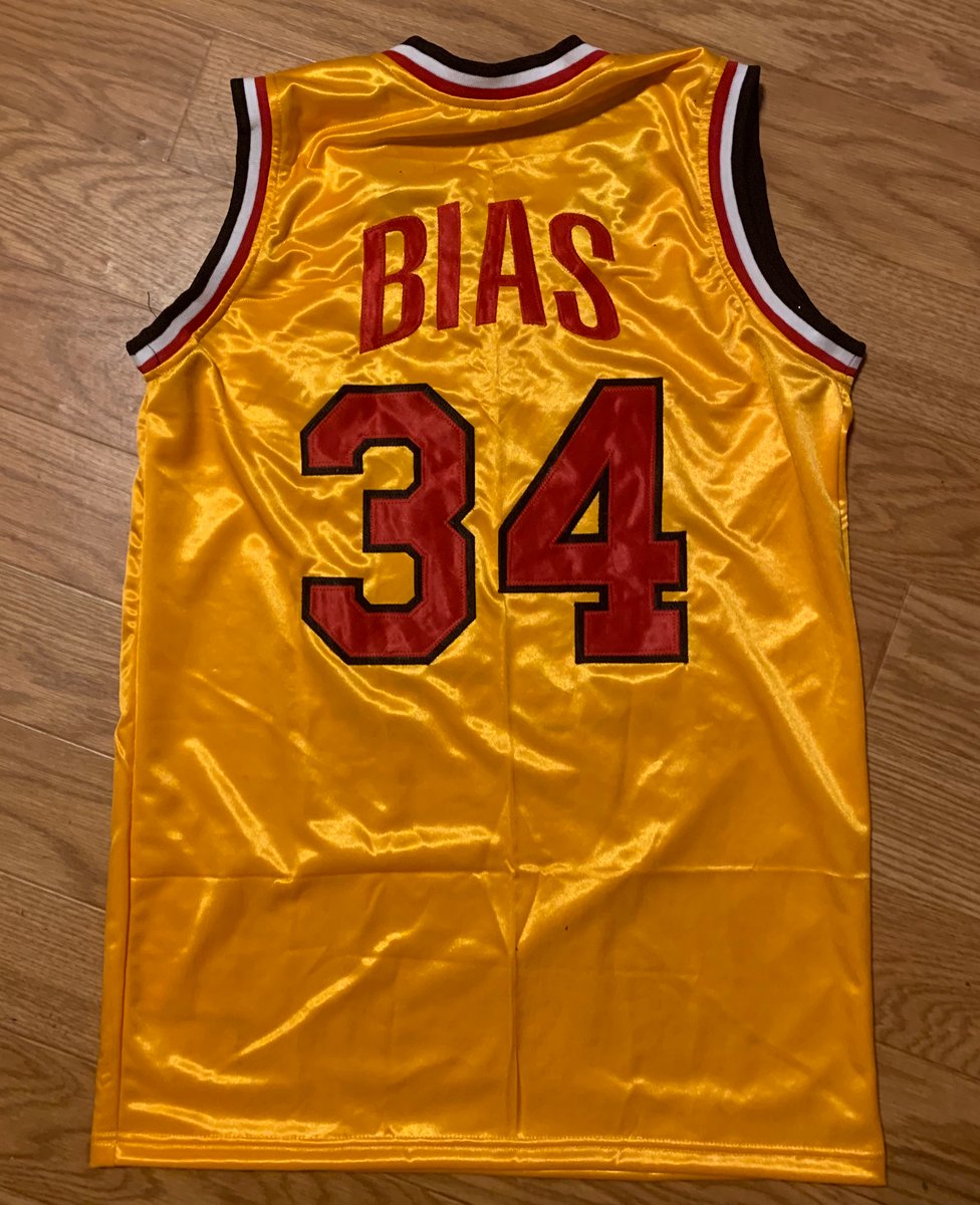 Len Bias Maryland custom Alternate Twincityauthentics