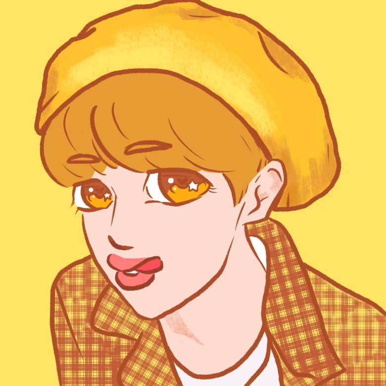 Image of Yellow Beret Jimin