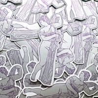 Image 1 of Venus Callipyge Metallic Sticker