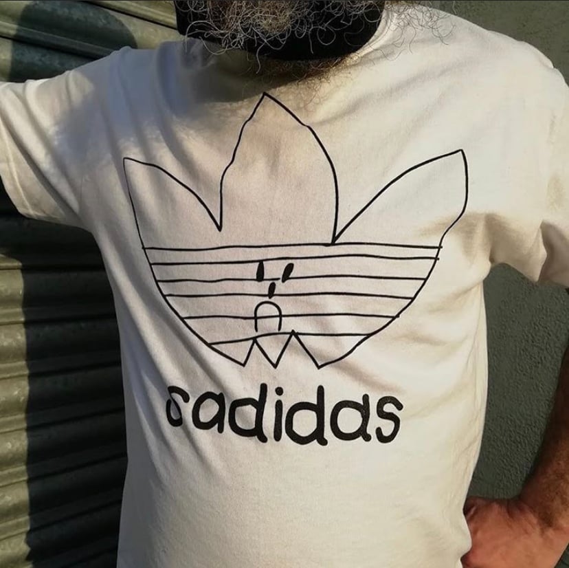 Image of ‘Sadidas’ Short sleeve T excess sale 