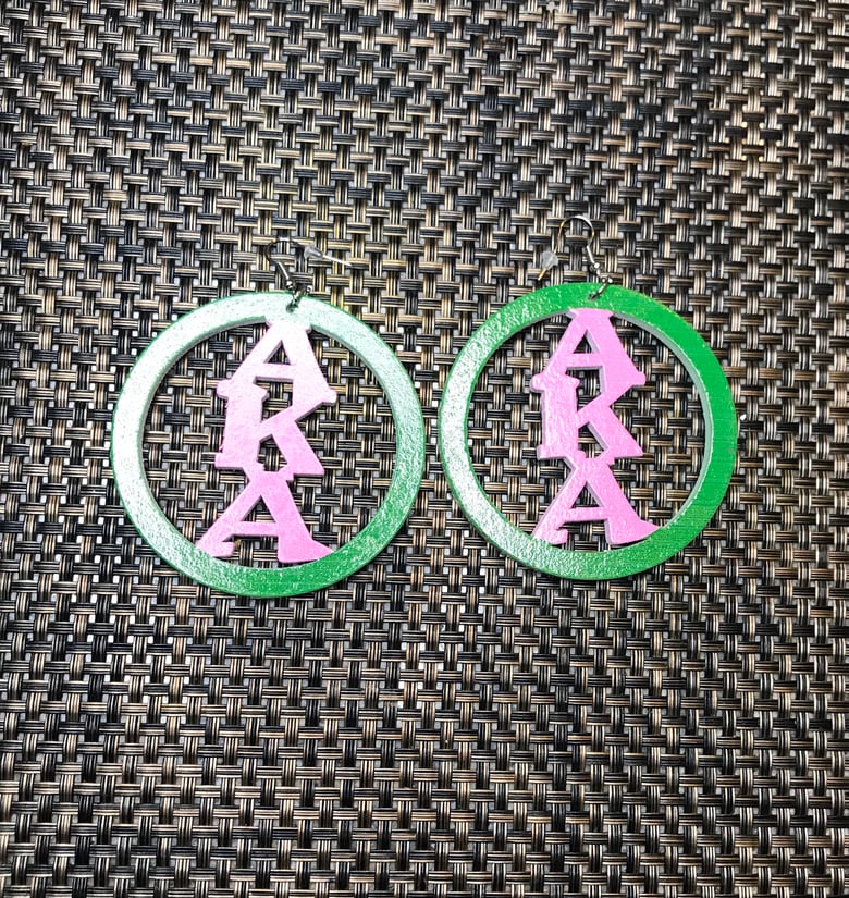 Image of AKA Wooden Earrings