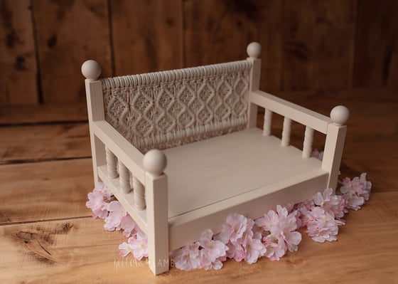 Macrame Bench Grey Hartco Home Body