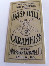 Image 2 of 1909 E90-1 American Caramel Rookie Card reprint