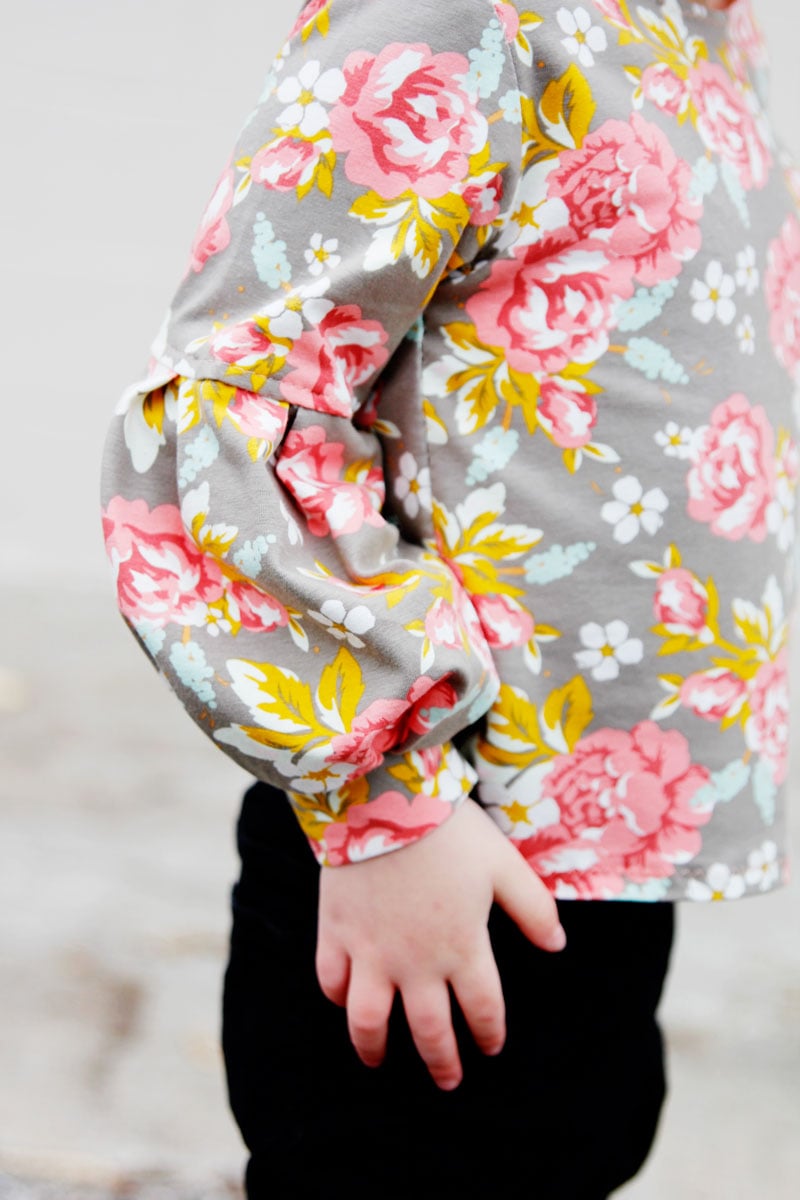 Image of the ROSEWOOD TOP girls 18M-10