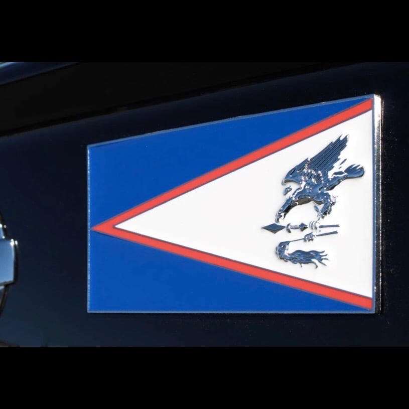 Image of American Samoa Flag Emblem/ Icon