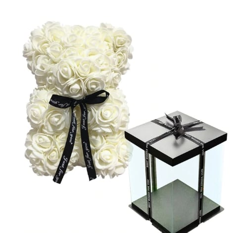 Image of White Teddy Bear