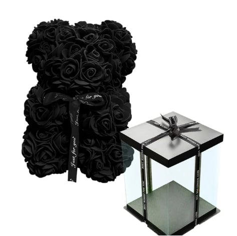 Image of Black Teddy Bear