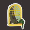 Window Kitty Sticker