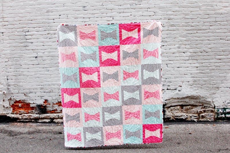 Image of the BOW QUILT PATTERN PDF