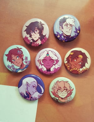 Image of VLD Flower Buttons