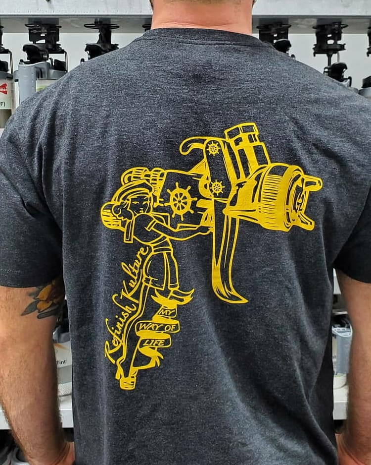 Image of Pin up Spray Gun SHIRT