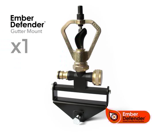 Image of Ember Defender Mk2 Gutter Mount Sprinkler
