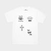 OSA "FLASH SHEET" TEES - WHITE