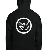 Image 2 of Victory and Reign Cross and Black Legions Circle's Seal Hooded Sweatshirt