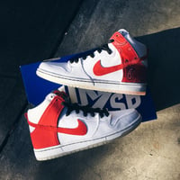 Image 1 of Brand New Original 2011 Nike SB Dunk Hi “Cheech and Chong” Sample.