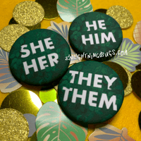 Image 1 of Pronoun Buttons