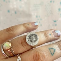 Image 1 of Luna signet ring