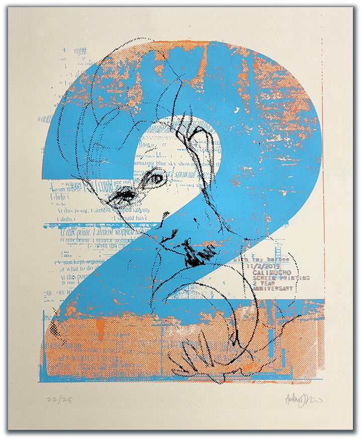 Image of "Year Two" Calimucho Anniversary Print