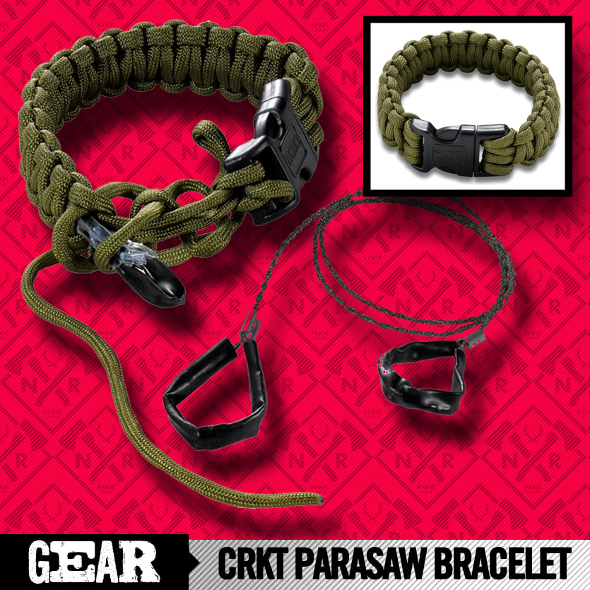 Image of CRKT KEN ONION PARASAW PARACORD BRACELET