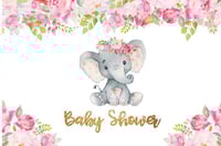 Image 4 of 5 x 7 Baby Shower Backdrop 