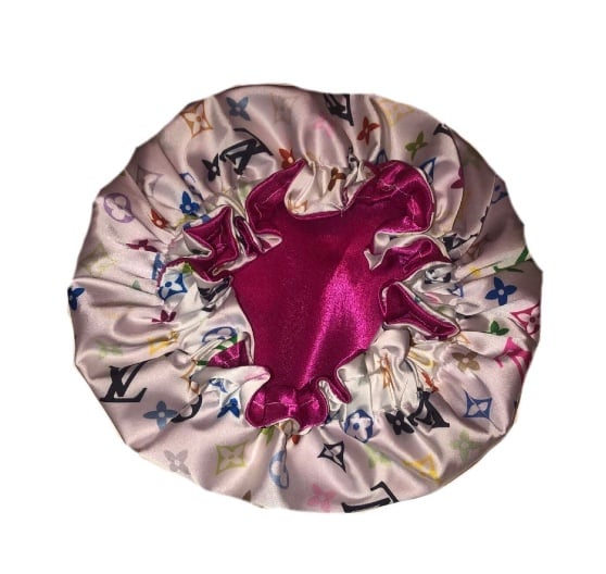 louis vuitton satin bonnet