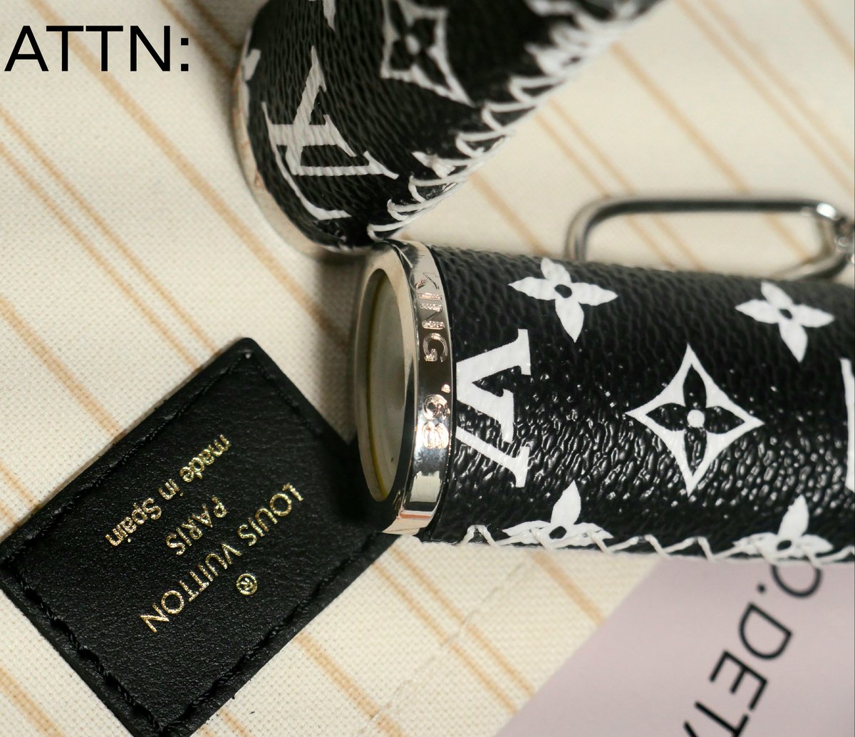 CUTITUP CUSTOMS - Louis Vuitton Handmade Lighter Sleeve Case - The Dab Lab