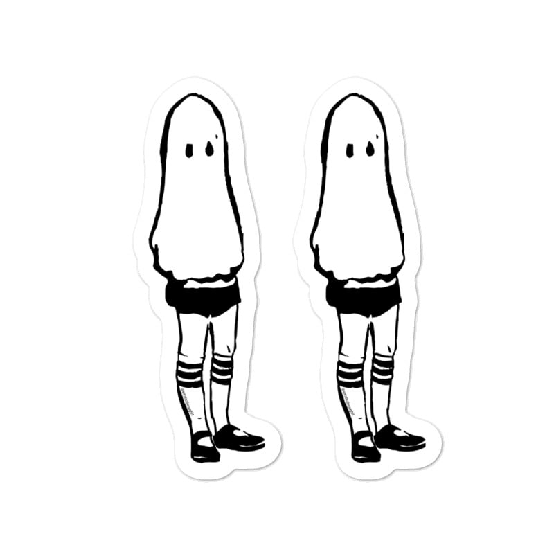 Image of Ghost People Sticker Set