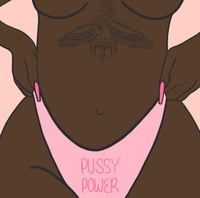 PUSSY POWER - A4 Print 
