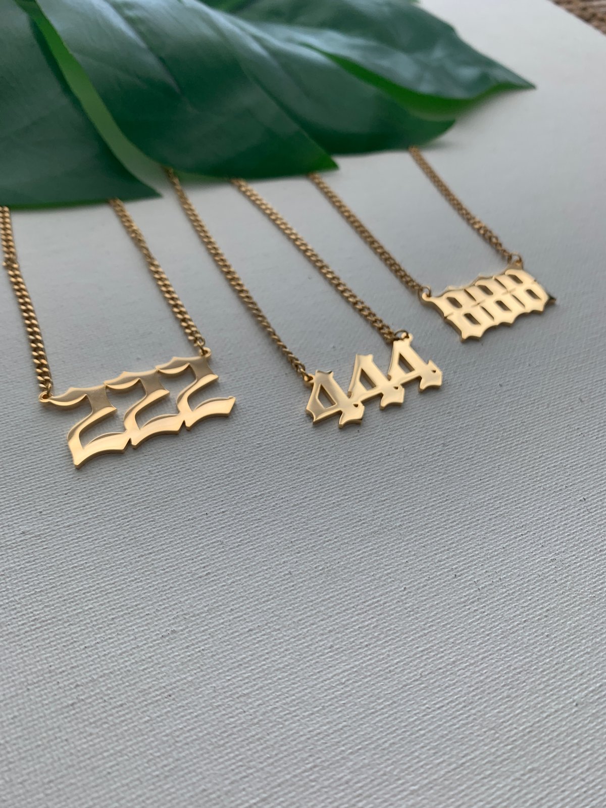 ELEMENT • Angel Number Necklace 