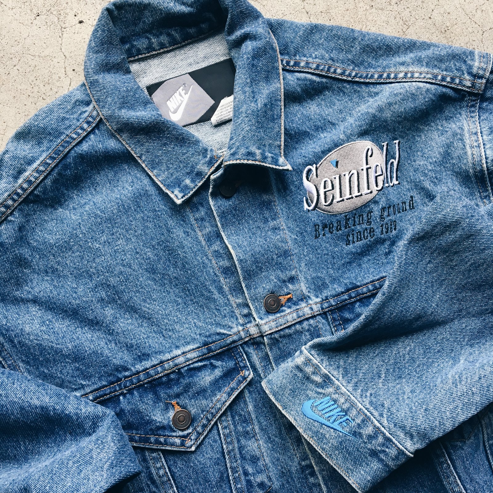 nike denim jacket