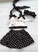 Image of ROCK BOTTOM BLOWOUT SALE- 3pc Paris Tassle Top Skirt set size 3-6m