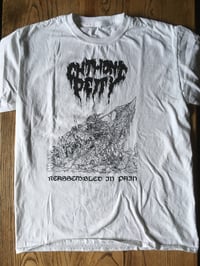 Image 2 of CHTHONIC DEITY "Reassembled In Pain" WHITE Shirt