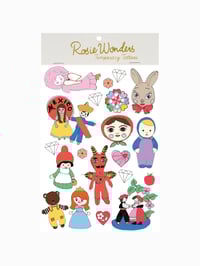 Image 1 of Fairytale A6 Temporary Tattoos
