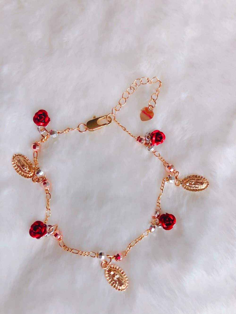 Virgencita Con Rosas Bracelet Only