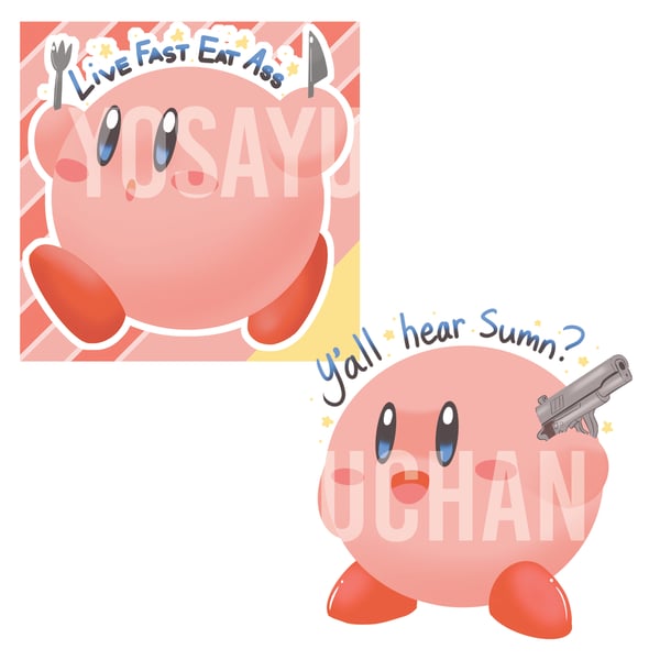 Image of Kirby Stickers