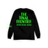 "THE FINAL FRONTIER" LONG SLEEVE - BLACK Image 2