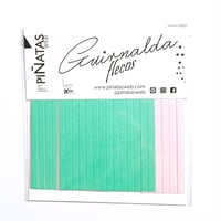 Image 1 of Guirnalda de flecos Mint Pink