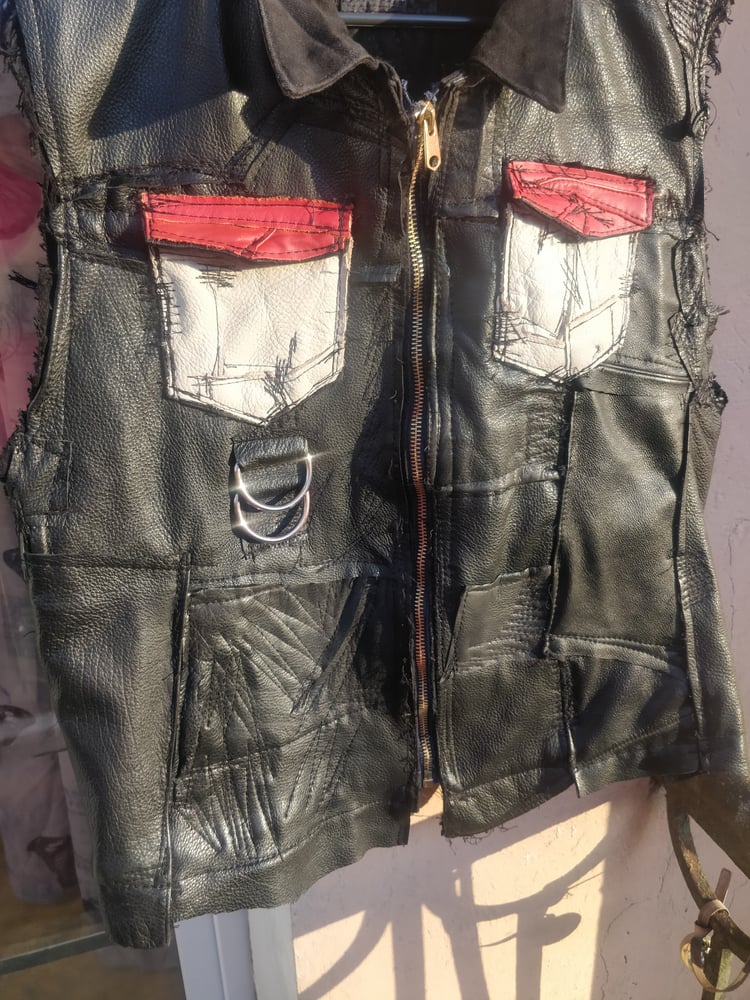 Image of Bastard leather vest